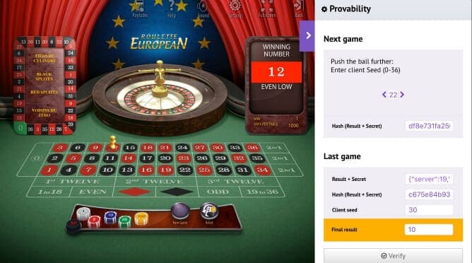 roulette model